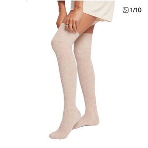PUDUS Lifestyle Co. Cozy Over-The-Knee Sweater Socks